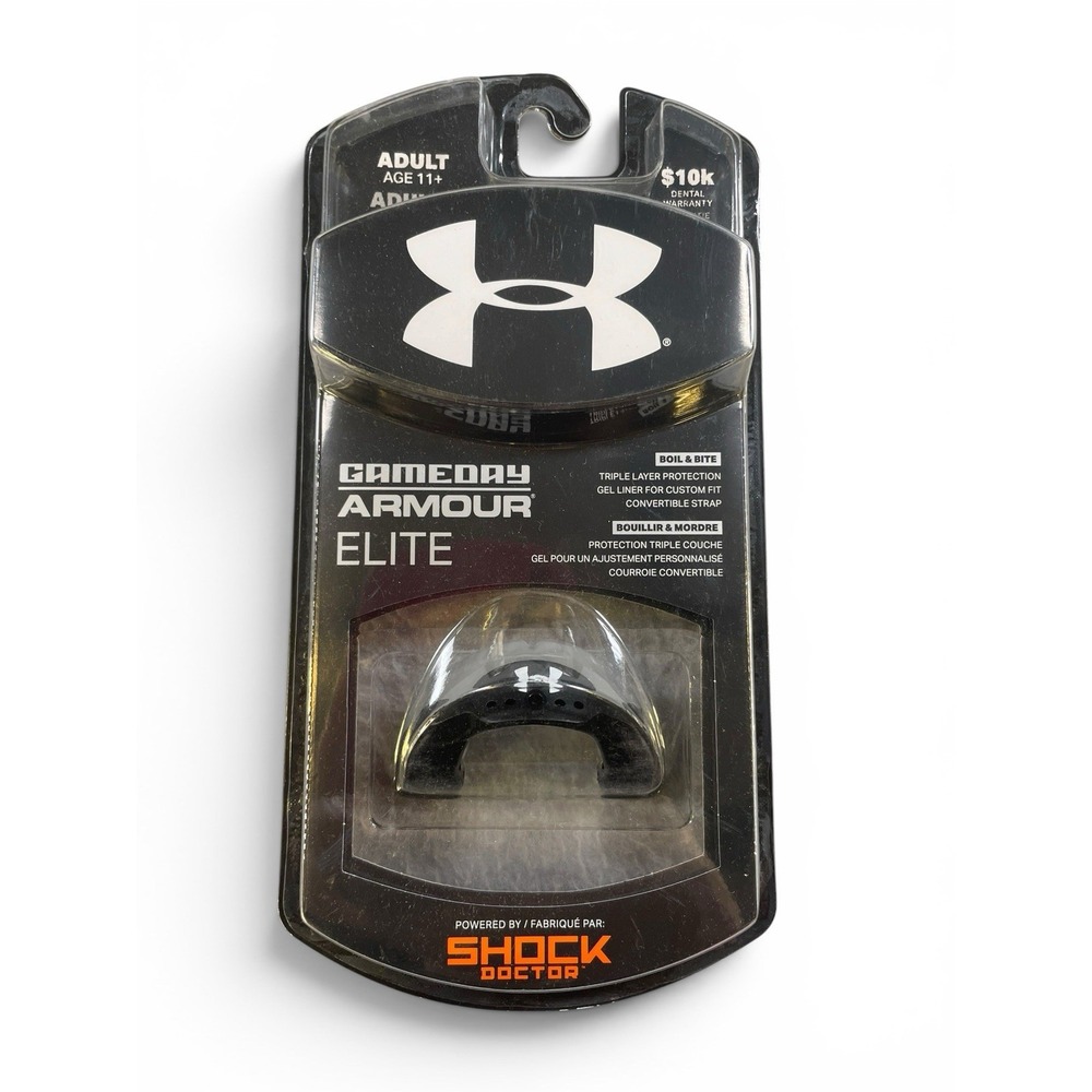 Under Armour Gameday Armour Elite Mouthguard Shock Doctor SIZE - ADULT